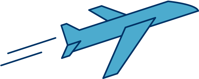 Convincing Travelers To Pay To Check Their Bags And - Airplane (800x800), Png Download