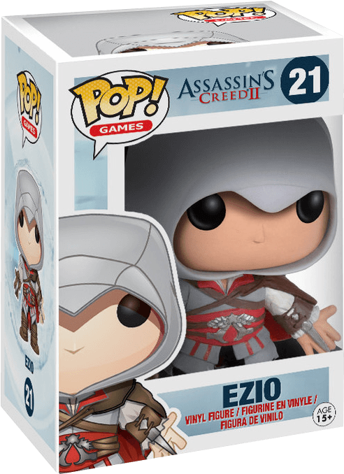 Assassins Creed Ezio Pop Figure - Pop Ezio (677x677), Png Download