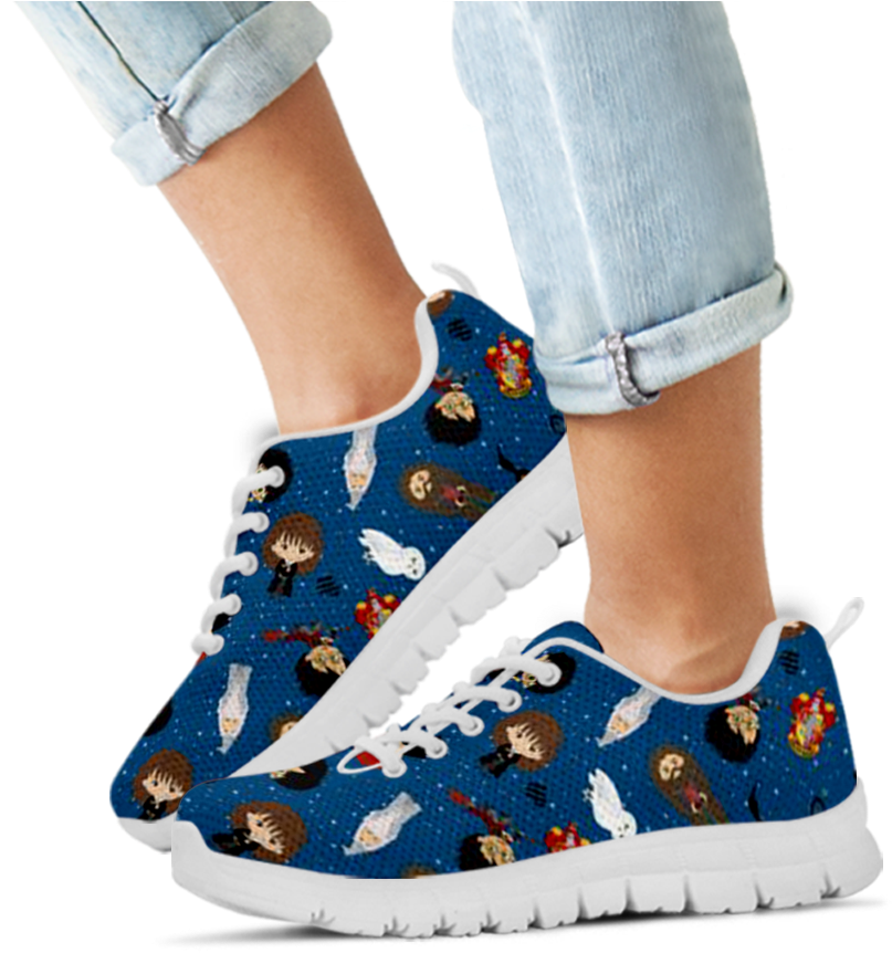 Inspired - Cats In Jean Sneaker (1024x1024), Png Download