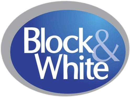 Block & White Logo - Block And White Sakura (720x540), Png Download