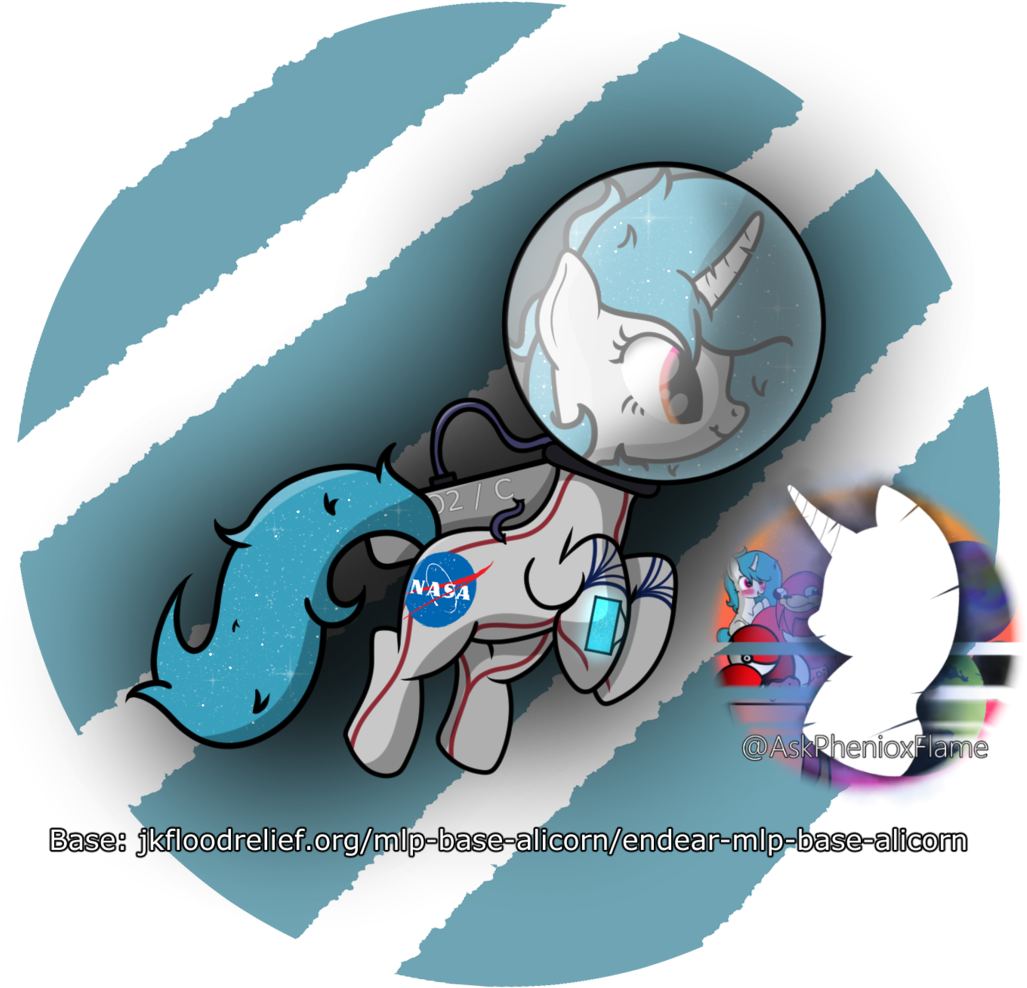 Phenioxflame, Astronaut, Base Used, Messy Mane, Nasa, - Artist (1046x1024), Png Download