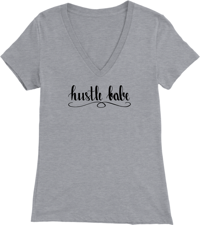 Hustle Babe Tee - T-shirt (1024x1024), Png Download