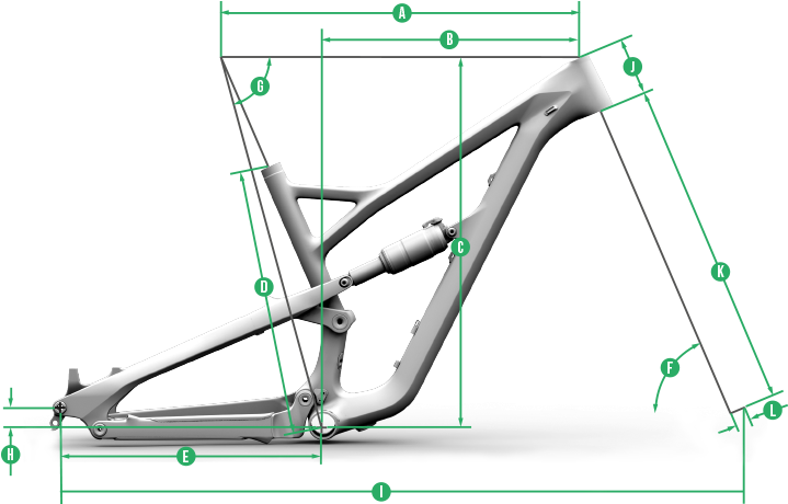 The Result Is The Perfect Balance - Yt Jeffsy 29 Geometry (800x757), Png Download