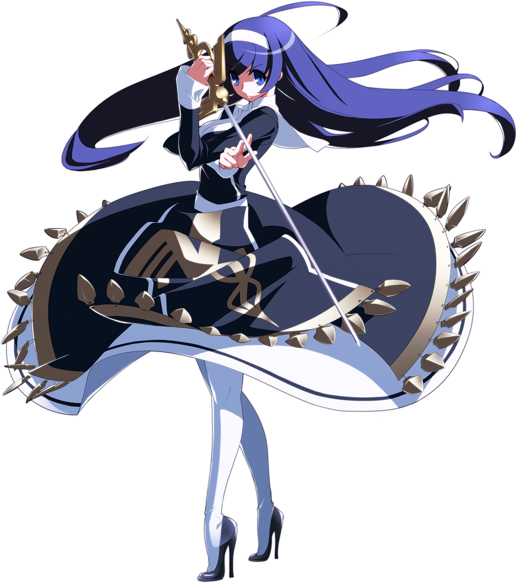 Orie Ballardiae - Blazblue Cross Tag Battle Orie (1715x1935), Png Download
