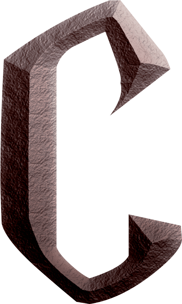 Letter C Font Abc Transprent Png Free - Harry Potter Alphabet Letters (1500x1500), Png Download