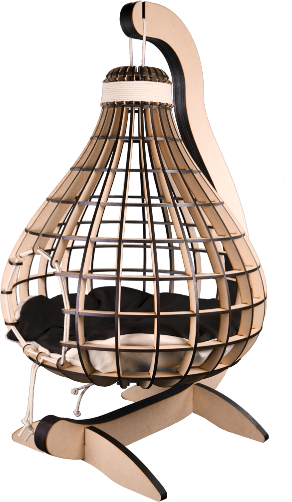 Inspired By The Dried, Hollowed Out Fruit Of The Calabash - Amazing Cat Beds (1024x1024), Png Download