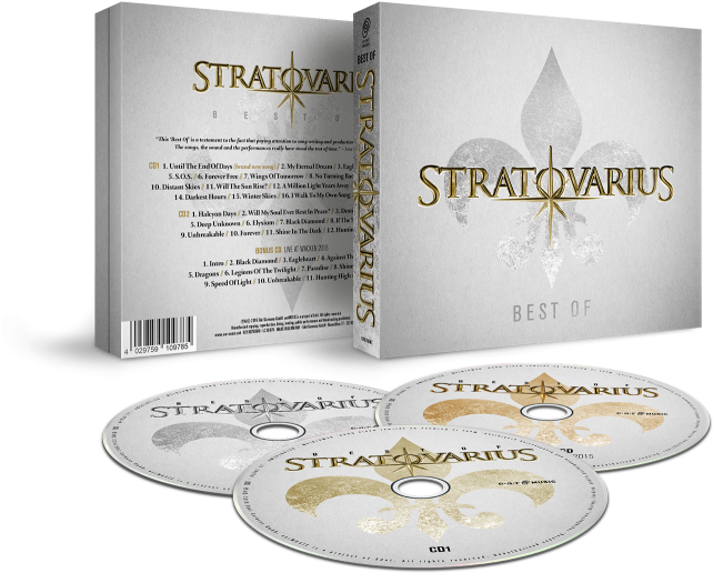 Best Of - Stratovarius - Best Of - Cd - Jewelcase 2-cd (1000x667), Png Download