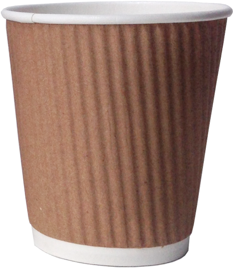 8oz Kraft Paper Cups - Cup (926x926), Png Download