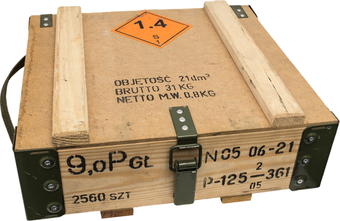 Ammunition Box (700x455), Png Download