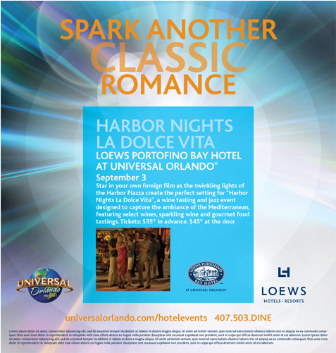 Universal Orlando/loews Hotels Blockbuster Events All - Loews Miami Beach (1000x500), Png Download