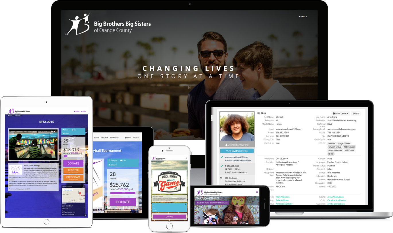 Header - Big Brothers Big Sisters (1491x854), Png Download