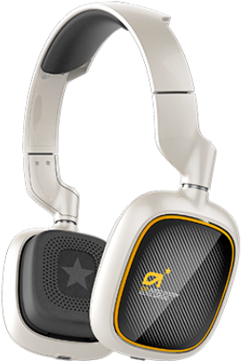 Astro Gaming A38 Headphones - Astro Gaming A38 Wireless Headset White (615x503), Png Download
