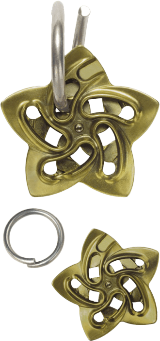 Hanayama Cast Puzzle Helix [difficulty Level 5] (709x709), Png Download