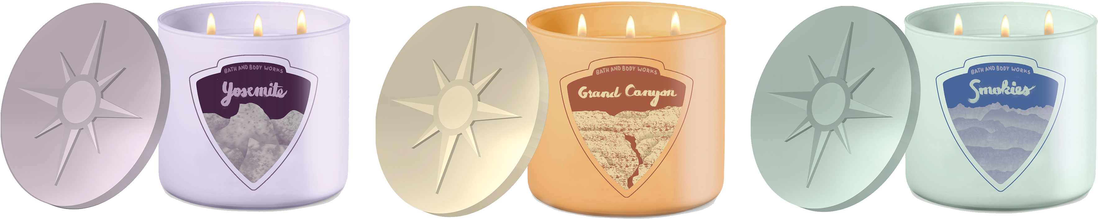 For An Illustration Class, I Was Assigned A Project - Candle (3840x1280), Png Download