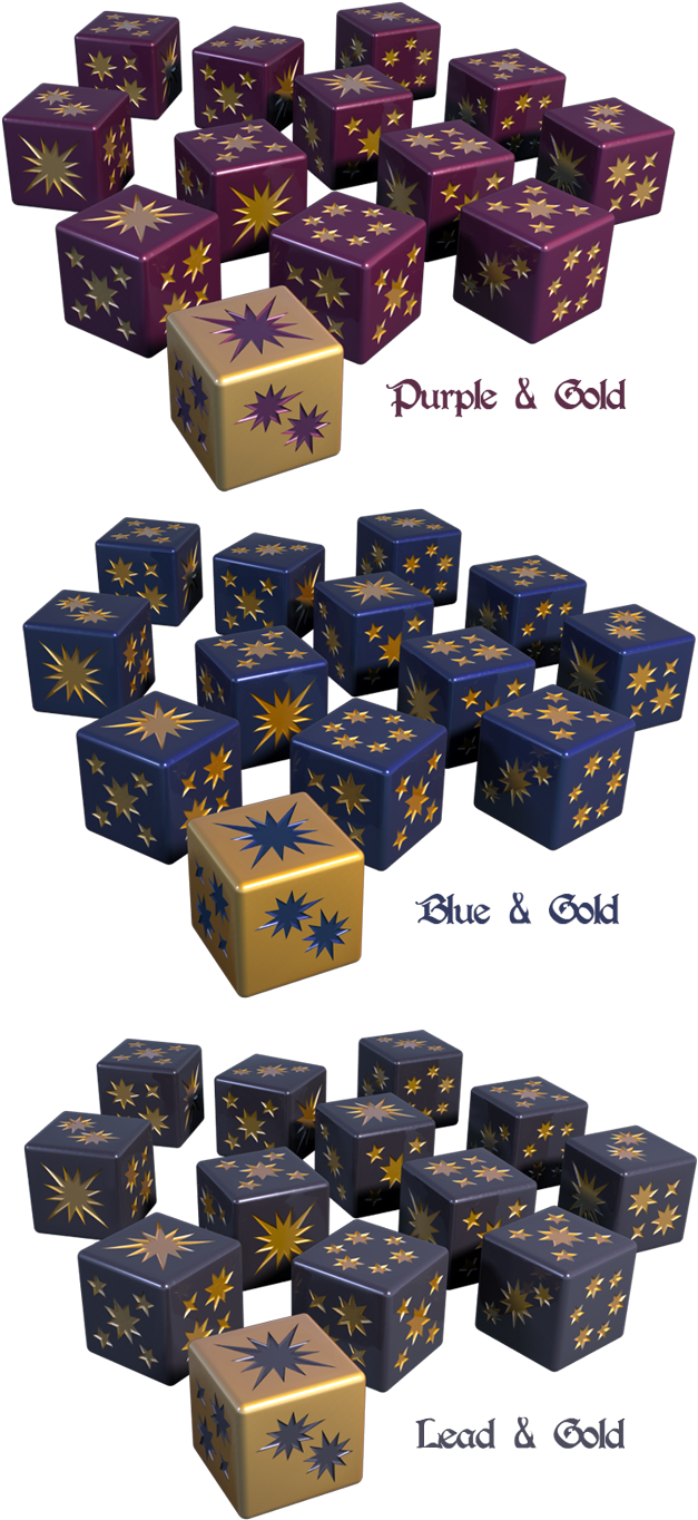 Blue Starry Dice - Dice (700x1433), Png Download
