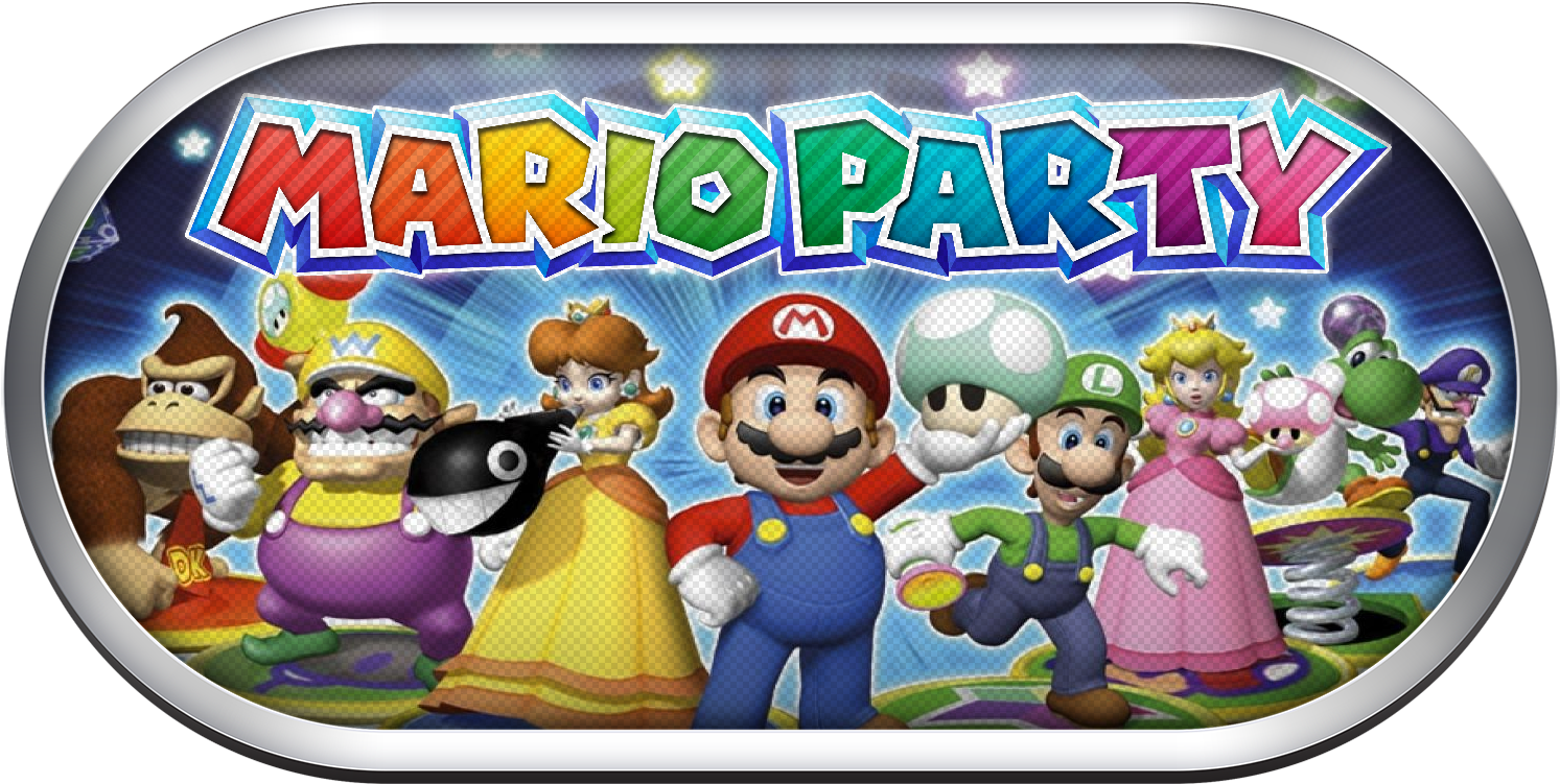 Mario Party Silver Ring - Mario Party (1506x756), Png Download