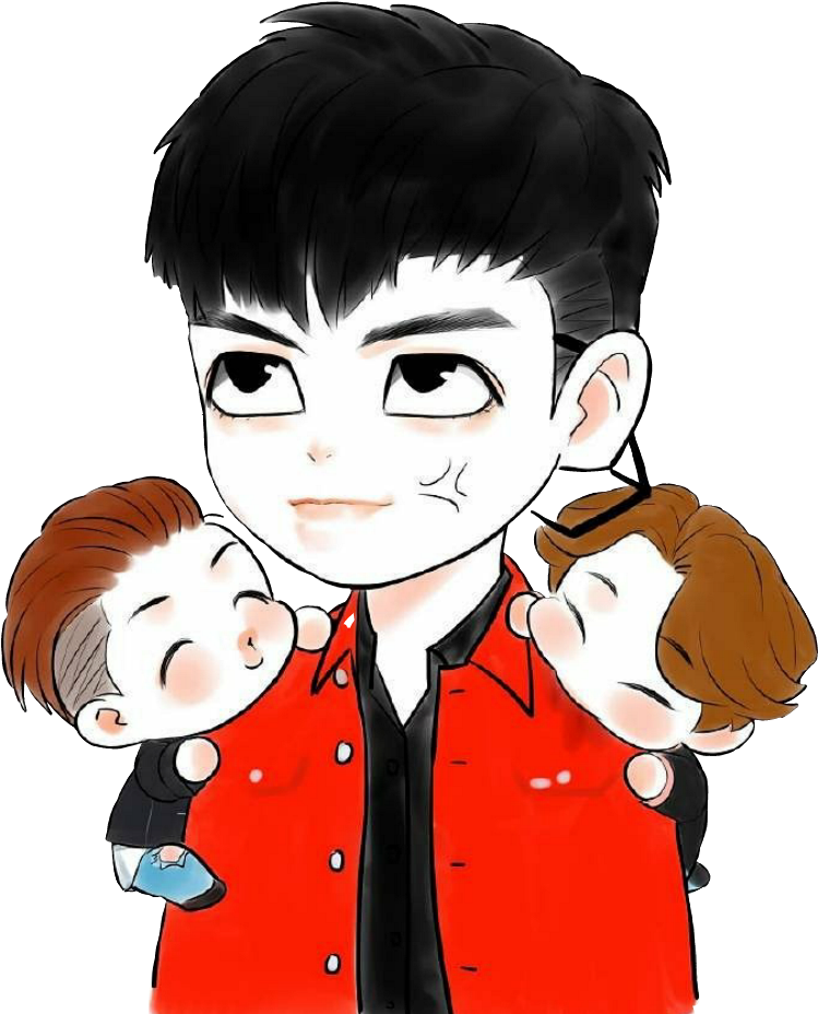 Taeyang Bigbang T - Top Big Bang Fanart (779x939), Png Download