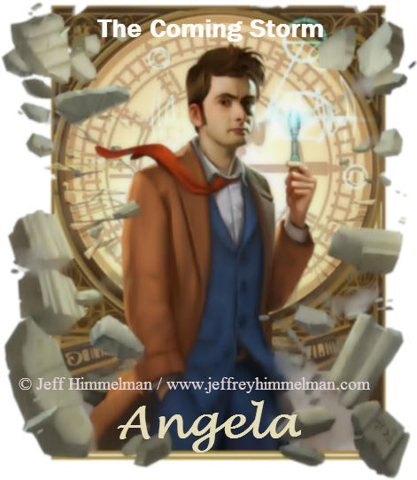 Blog Train Information Get On Board For The Dsc Cu - Doctor Who Oncoming Storm Ten (500x625), Png Download