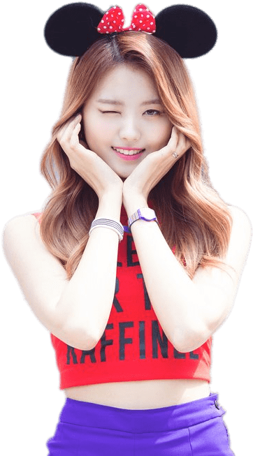 Download - Nayoung Pristin Png (453x679), Png Download