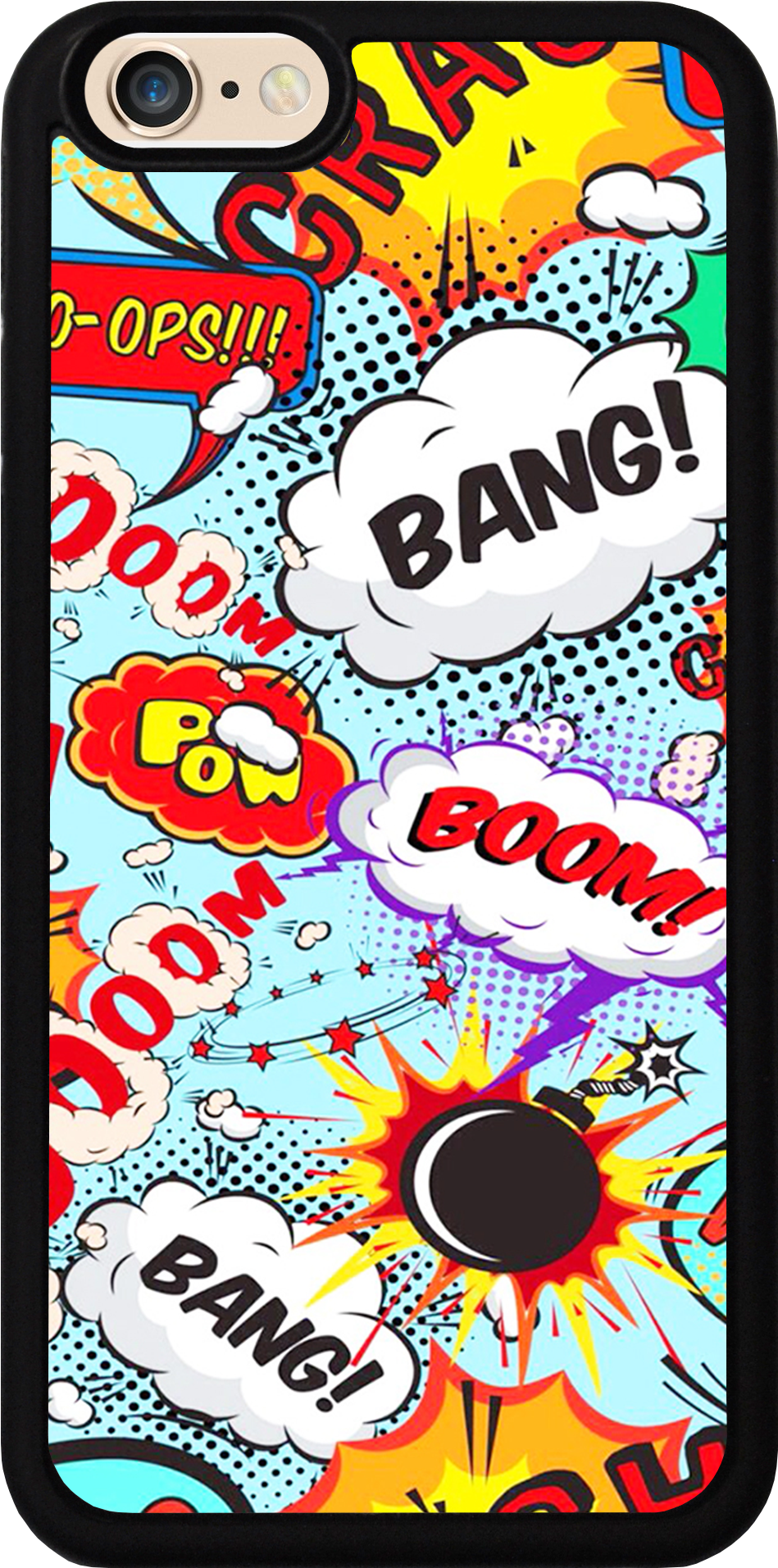 Bang Boom Pow Crash Case - Blank Comic Book For Kids [book] (1141x2028), Png Download