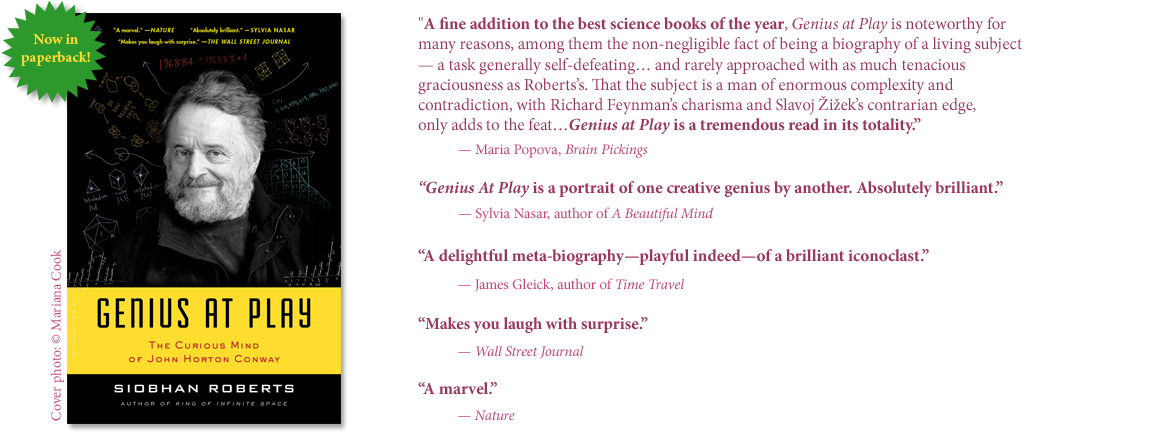 Genius At Play - Genius At Play: The Curious Mind Of John Horton Conway (1170x444), Png Download