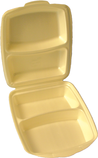 Container, Eps, 1635, 2 Compartment, Menu Container, - Bak, Eps, 1635, 2-vaks, Menubak, 260x220x75mm, Champagne (640x640), Png Download