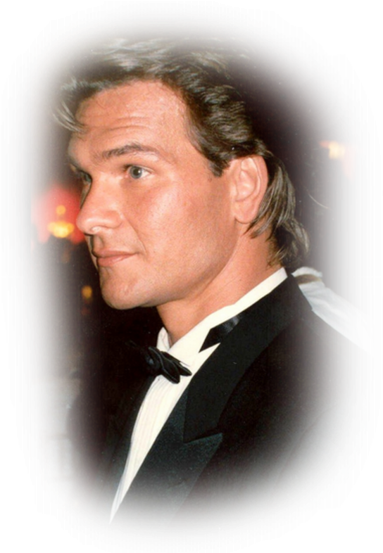 Patrick Swayze (550x786), Png Download