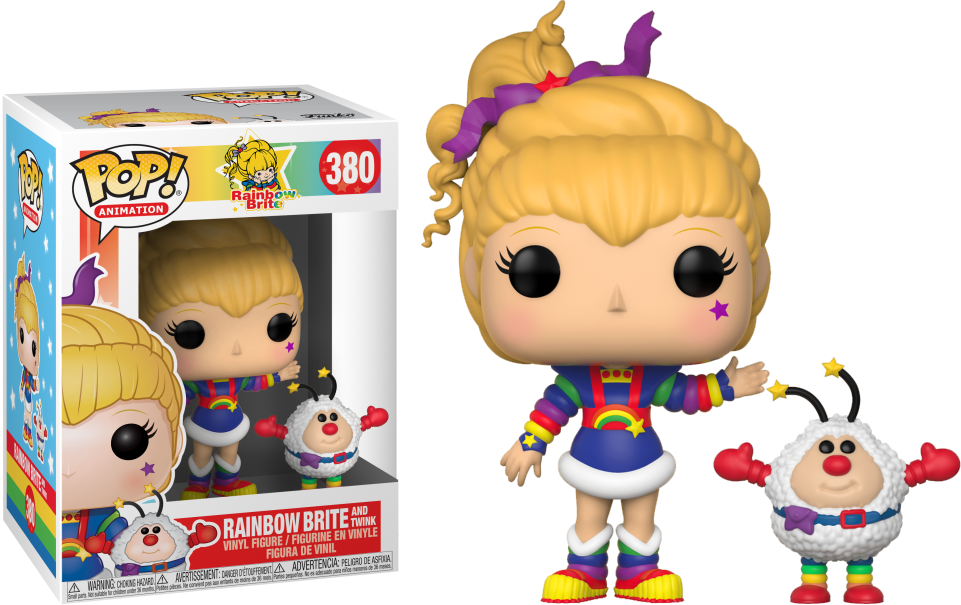 Pop Figure Rainbow Brite Rainbow Brite & Twink - Rainbow Brite Pop Vinyl (961x605), Png Download