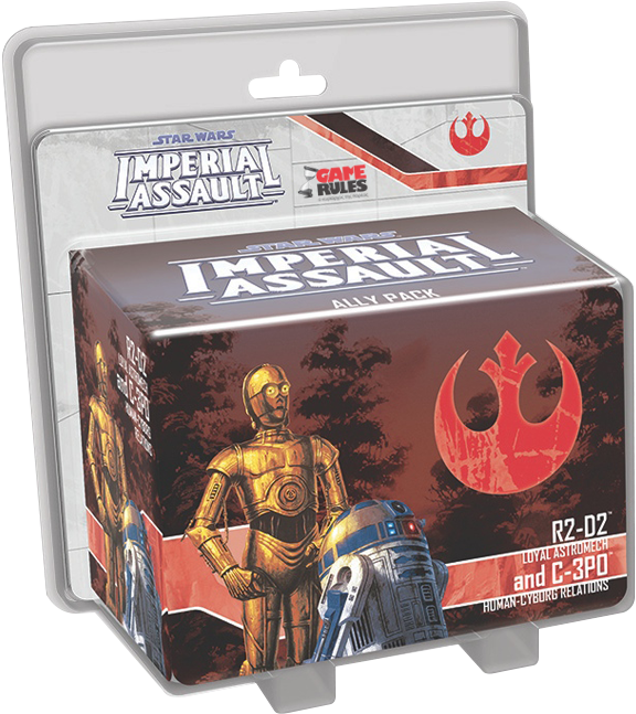 Star Wars Imperial Assault: R2-d2 &c-3po Ally Pack (709x709), Png Download