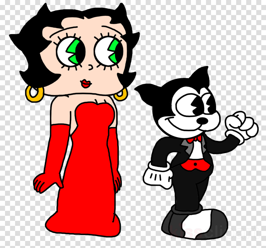 Academy Awards Clipart Bimbo Betty Boop Felix The Cat - Clip Art (900x840), Png Download