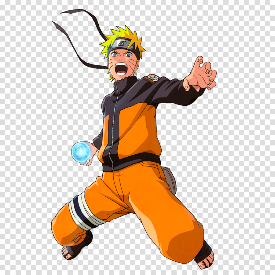 Naruto Rasengan Png Clipart Naruto Uzumaki Sasuke Uchiha - Naruto Character Poses Art (900x900), Png Download