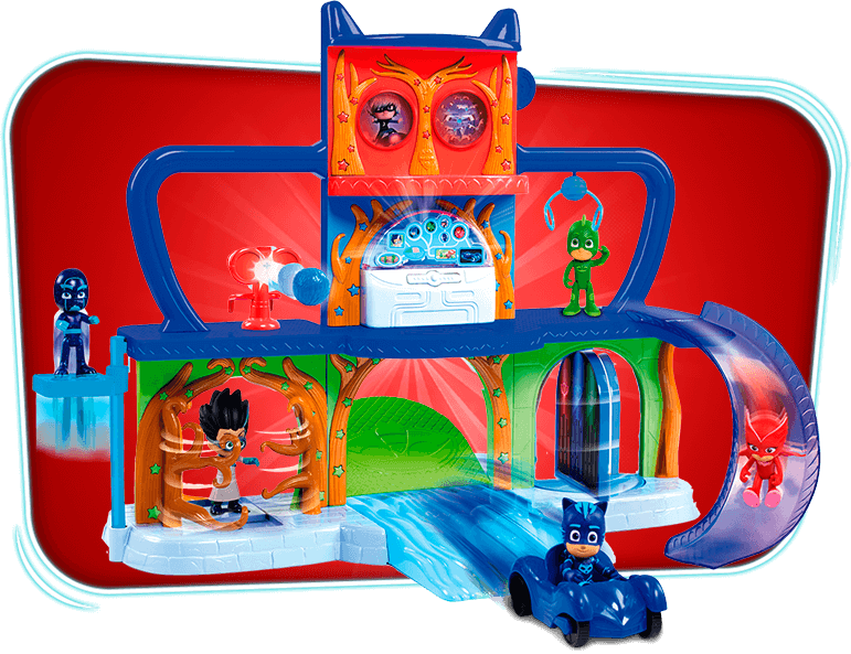 Cuartel Central - Pj Masks Headquarters Playset, One Colour (771x593), Png Download