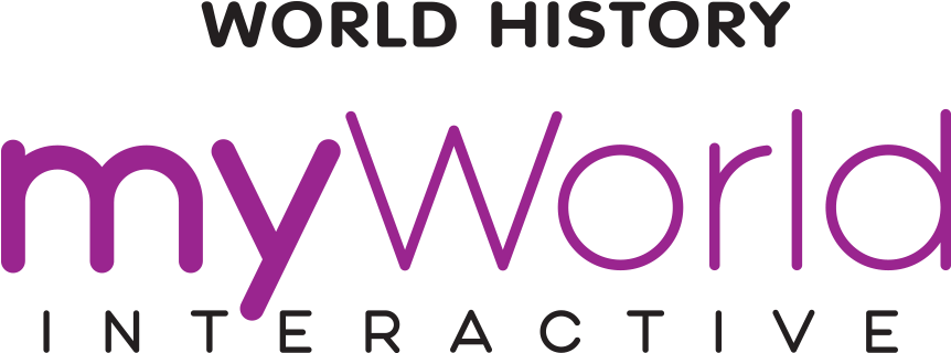 Myworld Interactive World History Logo - My World Interactive (933x345), Png Download