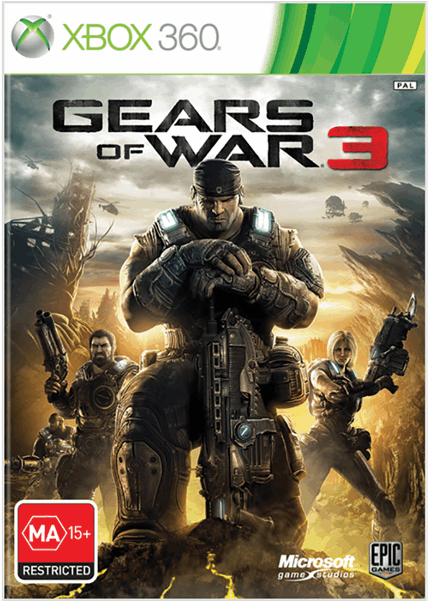 1 Of - Gears Of War 3 (600x600), Png Download