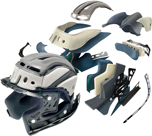 Gt Air 3d Max Dry Interior System Ii - Shoei Gt Air Matt Black Colour: Black Matt, Size: Xxl (650x650), Png Download
