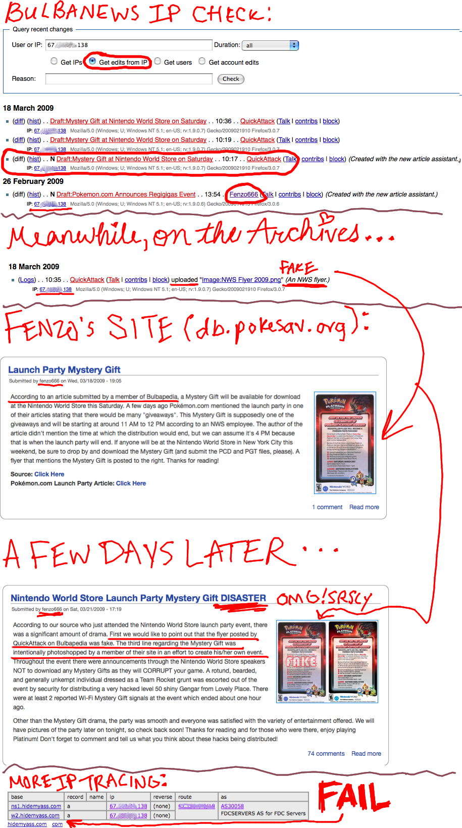 Fenzoqa - Racist Gengar Mystery Gift (915x1639), Png Download