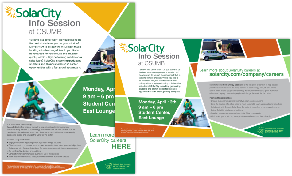 Solar City Info Session Email Newsletter And Digital - Email (1000x748), Png Download