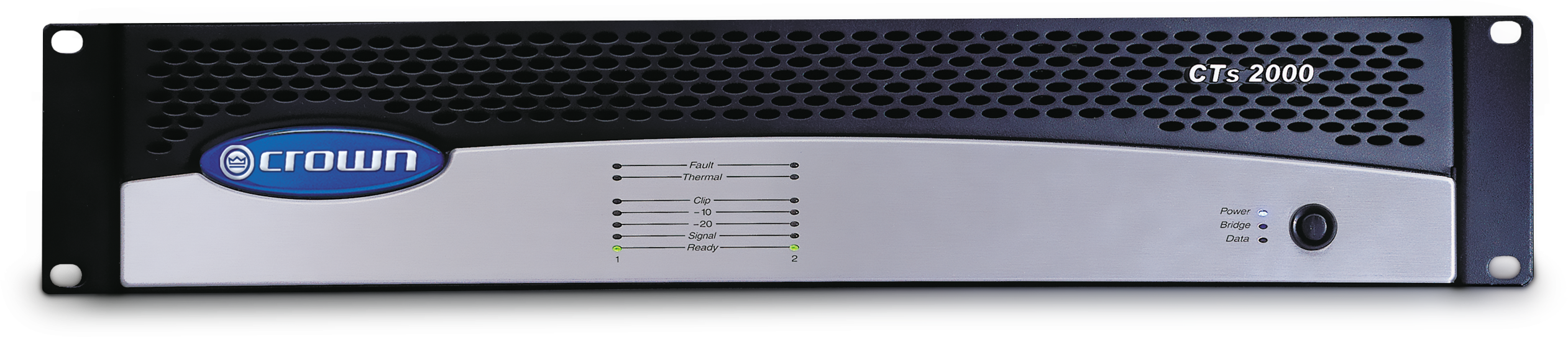Cts 2000 - Crown Cts 2000 Power Amp (2523x542), Png Download