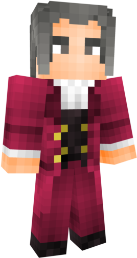 Miles Edgeworth (no Glasses) (click To Show) - Athena Cykes (640x640), Png Download