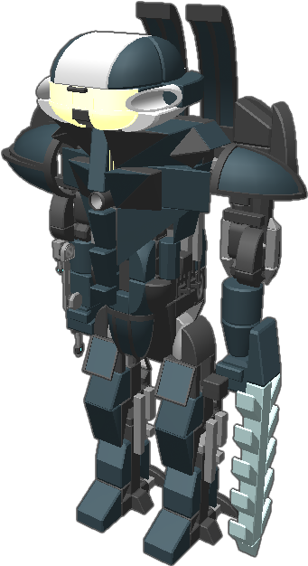 Old Jaeger Template, For Those Interested In Building - Military Robot (768x768), Png Download