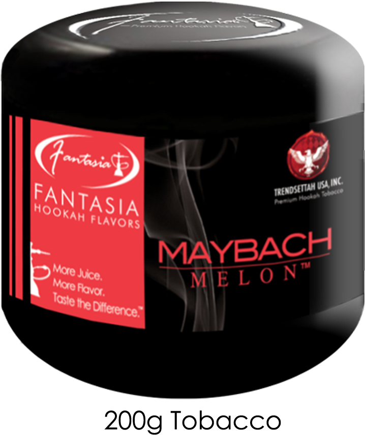 Maybach Melon - 4 Play Hookah Flavor (1000x1000), Png Download