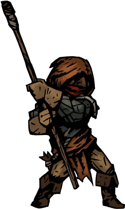 Darkest Dungeon Brigand Matchman (429x780), Png Download