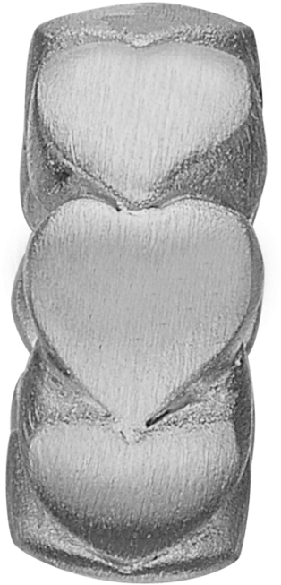 Hearts, Spacer With Hearts - Ladies Christina Gold Plated Sterling Silver Hearts (600x728), Png Download