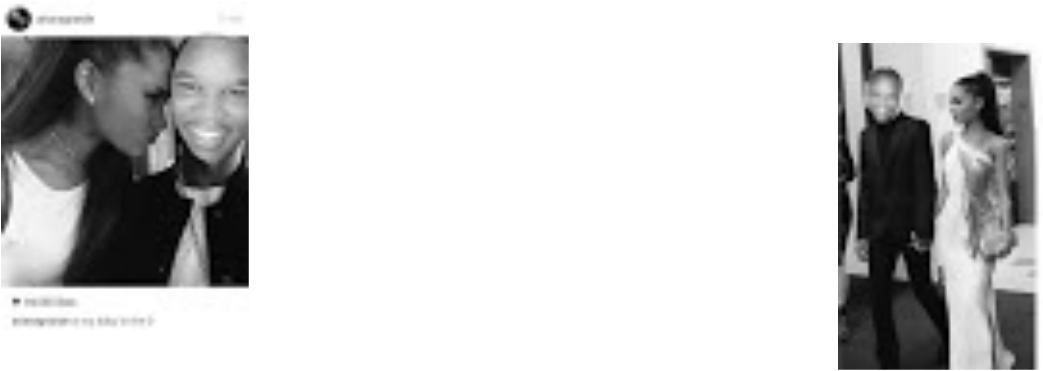 In 2015 Datcher And His Long Time Girlfriend Ariana - Paper Product (1043x371), Png Download
