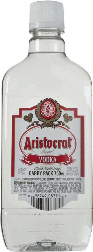 Aristocrat Vodka - Aristocrat Vodka, 750 Ml (750x1050), Png Download