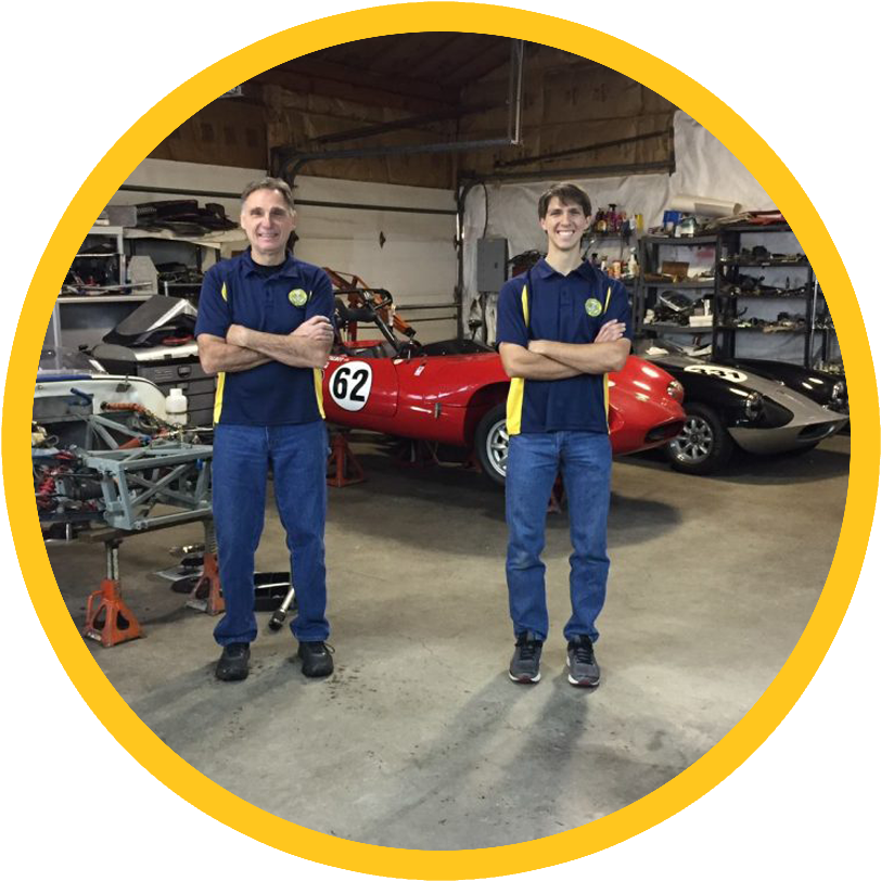 Michael's Vintage Racing Is A Family-run Race Shop - Supercar (889x864), Png Download