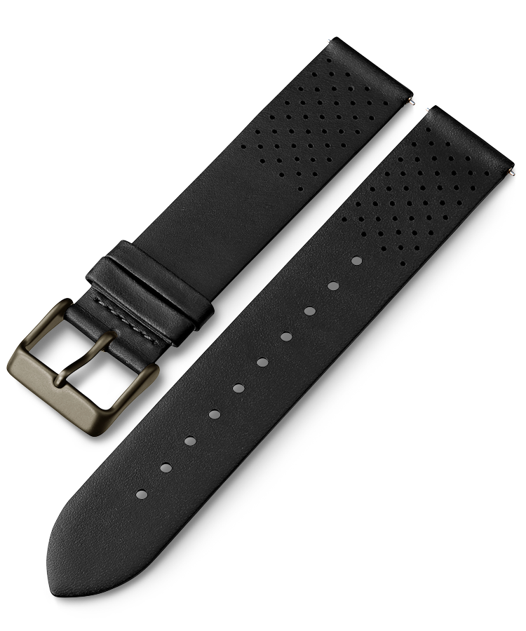 20mm Quick Release Leather Strap - Watch Strap (750x900), Png Download