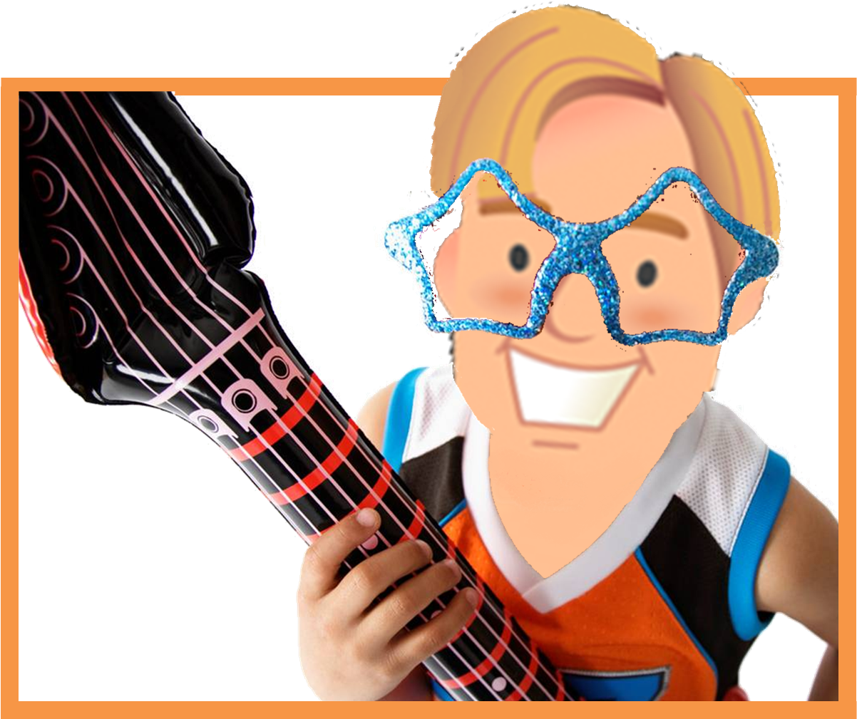 I Think David Could Rock Out Some Star Glasses - Chi Chi Wa Wa (1209x1128), Png Download