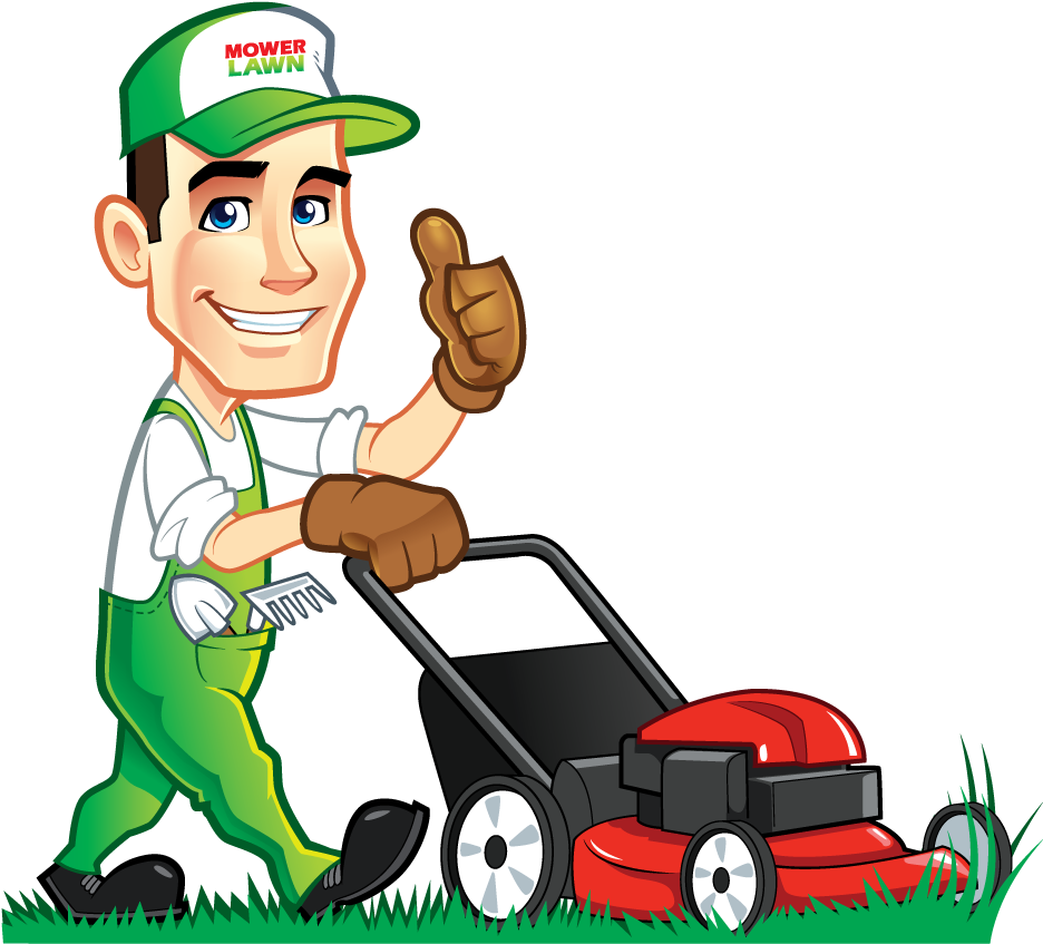 Image Black And White Stock Png Mowing Grass Transparent (957x858), Png Download
