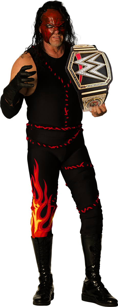 Wwe Kane Png - Kane Wwe Champion Png (461x1200), Png Download